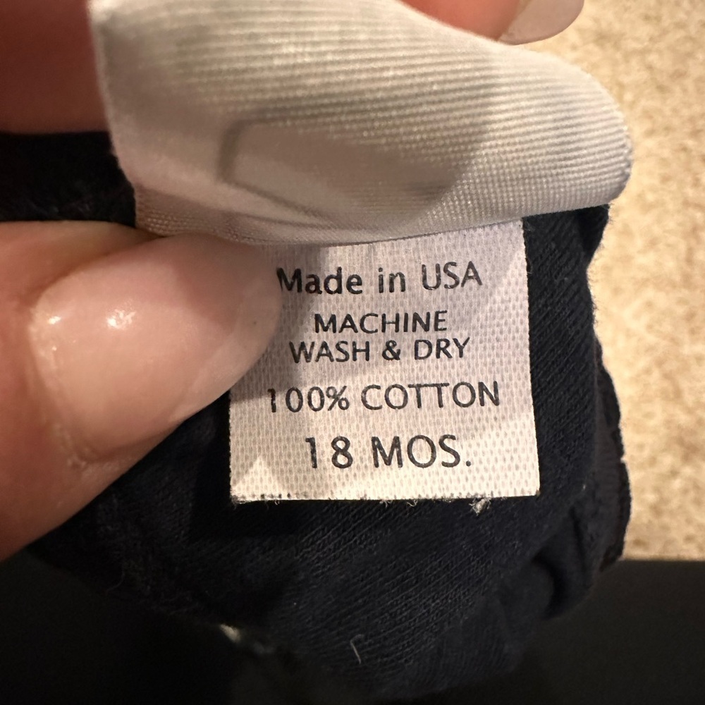 *Vintage* Denny’s!  Zinnias Navy Blue Dress - Picture 11 of 11